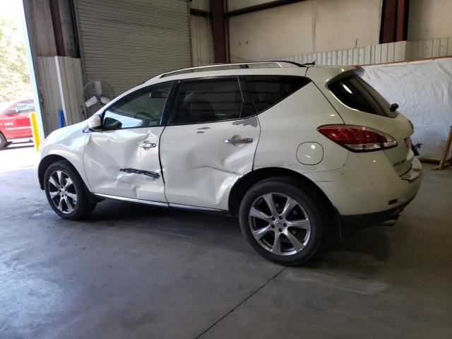 JN8AZ1MU0EW415938 - 2014 NISSAN MURANO S WHITE photo 2