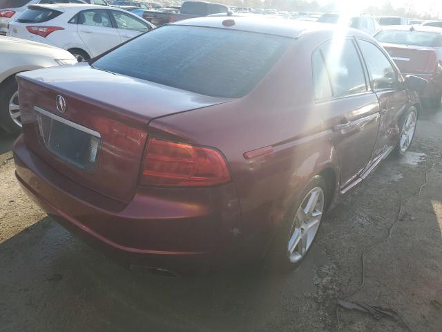 19UUA66206A031585 - 2006 ACURA 3.2TL BURGUNDY photo 3