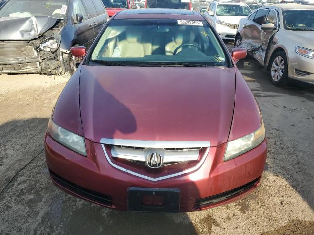 19UUA66206A031585 - 2006 ACURA 3.2TL BURGUNDY photo 5