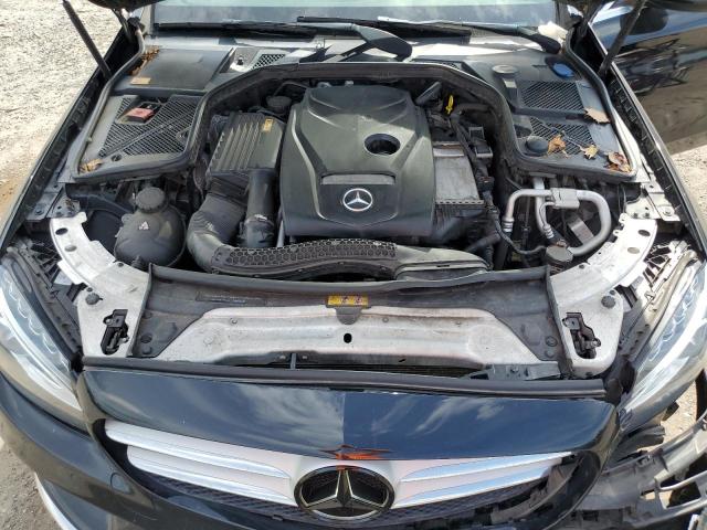 55SWF4KB9FU065629 - 2015 MERCEDES-BENZ C 300 4MATIC BLACK photo 11