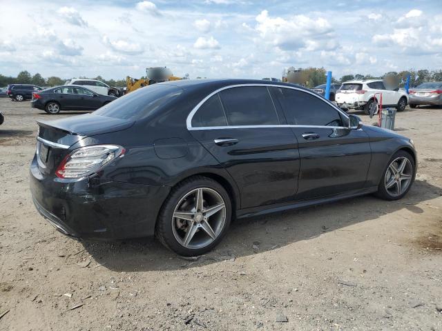 55SWF4KB9FU065629 - 2015 MERCEDES-BENZ C 300 4MATIC BLACK photo 3