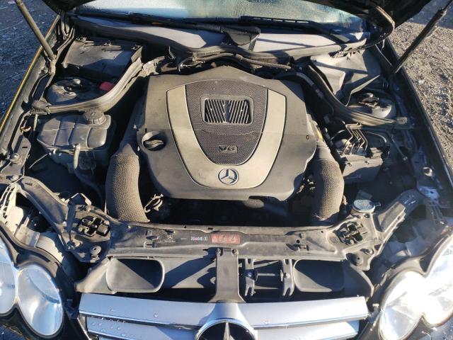 WDBTJ56H38F243829 - 2008 MERCEDES-BENZ CLK 350 BLACK photo 11