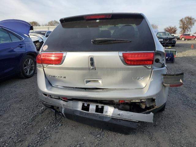 2LMDJ6JK9BBJ27610 - 2011 LINCOLN MKX SILVER photo 6