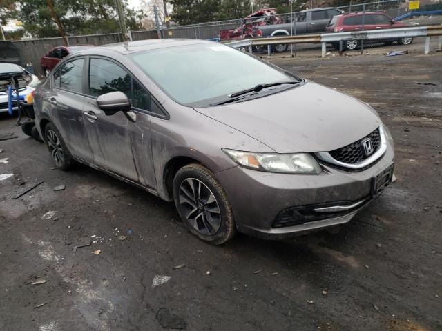 19XFB2F89EE009274 - 2014 HONDA CIVIC EX BROWN photo 4