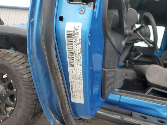 1J4AA2D12AL104788 - 2010 JEEP WRANGLER SPORT BLUE photo 12