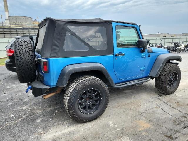 1J4AA2D12AL104788 - 2010 JEEP WRANGLER SPORT BLUE photo 3