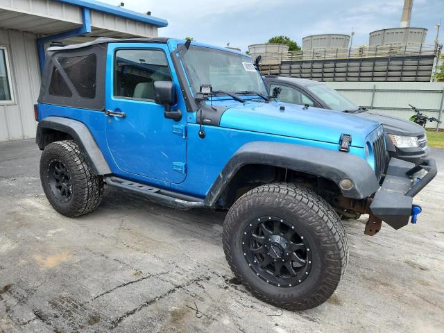 1J4AA2D12AL104788 - 2010 JEEP WRANGLER SPORT BLUE photo 4