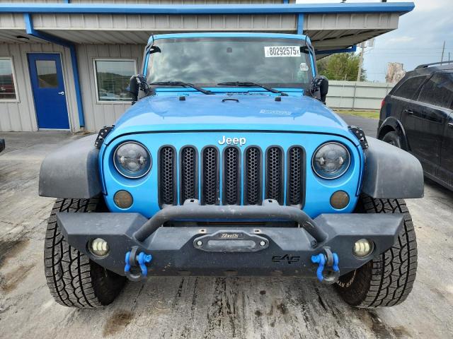 1J4AA2D12AL104788 - 2010 JEEP WRANGLER SPORT BLUE photo 5