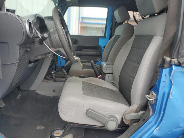 1J4AA2D12AL104788 - 2010 JEEP WRANGLER SPORT BLUE photo 7