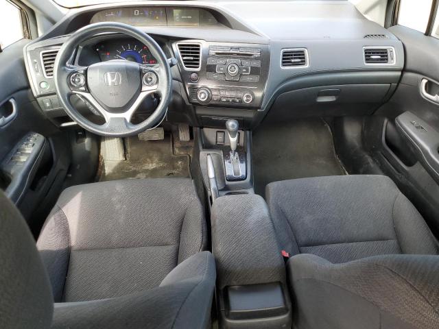 2HGFB2F57DH593538 - 2013 HONDA CIVIC LX Մոխրագույն լուսանկար 8