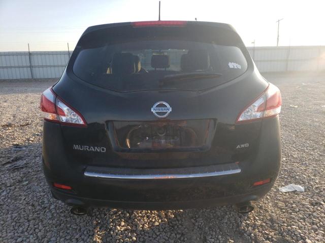 JN8AZ1MW2BW162182 - 2011 NISSAN MURANO S BLACK photo 6