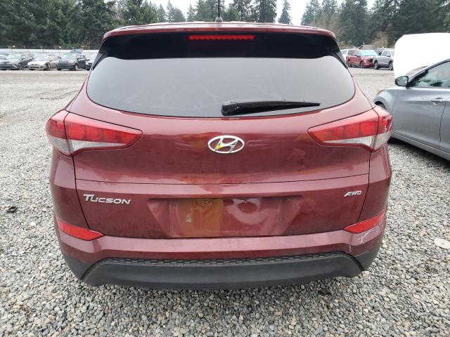 KM8J2CA4XJU768303 - 2018 HYUNDAI TUCSON SE MAROON photo 6