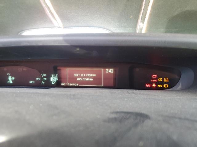 JTDKN3DU0D0341574 - 2013 TOYOTA PRIUS RED photo 9