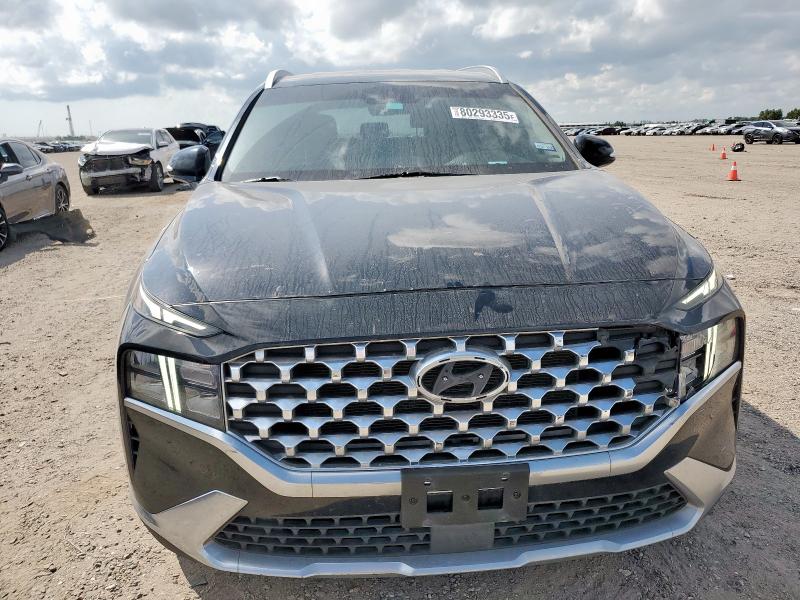 5NMS64AJ9MH360489 - 2021 HYUNDAI SANTA FE SEL BLACK photo 5