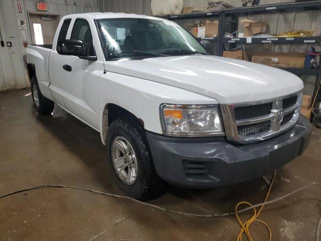 1D7HW32N28S546445 - 2008 DODGE DAKOTA SXT WHITE photo 4