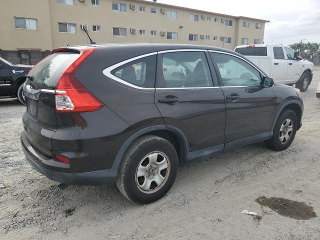 2HKRM3H35FH524977 - 2015 HONDA CR-V LX BROWN photo 3