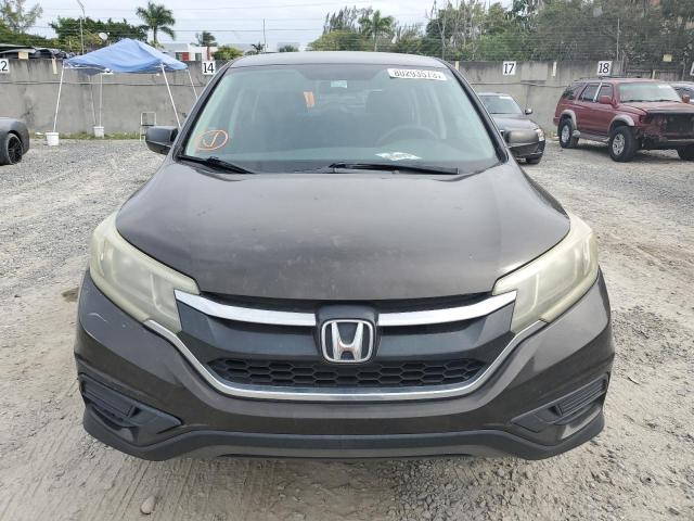 2HKRM3H35FH524977 - 2015 HONDA CR-V LX BROWN photo 5