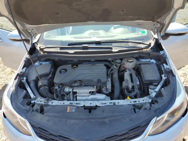 1G1BE5SM7J7181218 - 2018 CHEVROLET CRUZE LT ვერცხლისფერი ფოტო 11