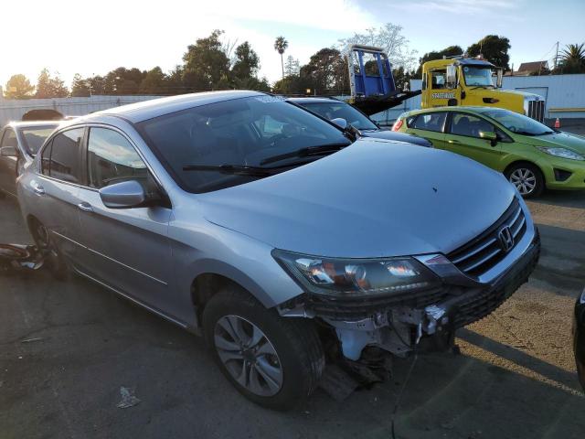 1HGCR2F33EA008421 - 2014 HONDA ACCORD LX SILVER photo 4