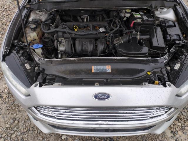 3FA6P0H7XDR226887 - 2013 FORD FUSION SE SILVER photo 11