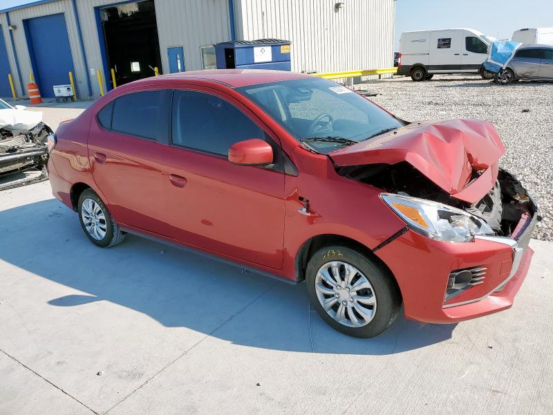 ML32FUFJ6PHF01989 - 2023 MITSUBISHI MIRAGE G4 ES RED photo 4