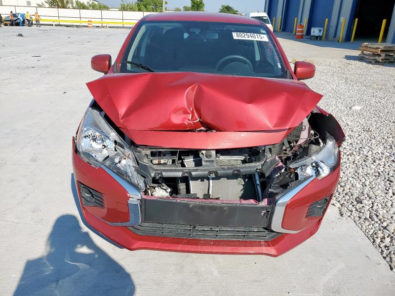 ML32FUFJ6PHF01989 - 2023 MITSUBISHI MIRAGE G4 ES RED photo 5