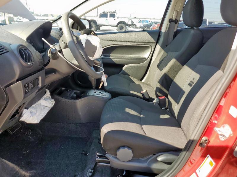 ML32FUFJ6PHF01989 - 2023 MITSUBISHI MIRAGE G4 ES RED photo 7