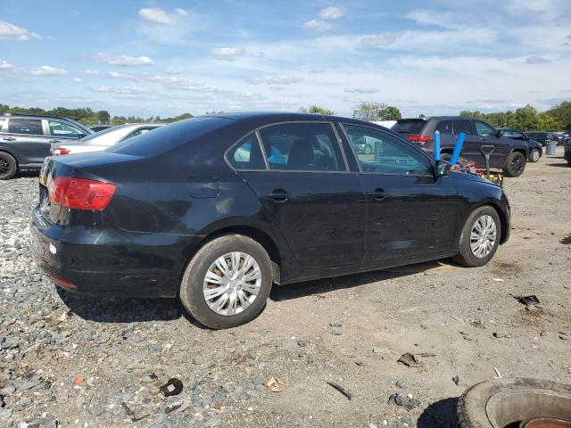 3VW2K7AJ9EM334595 - 2014 VOLKSWAGEN JETTA BASE BLACK photo 3