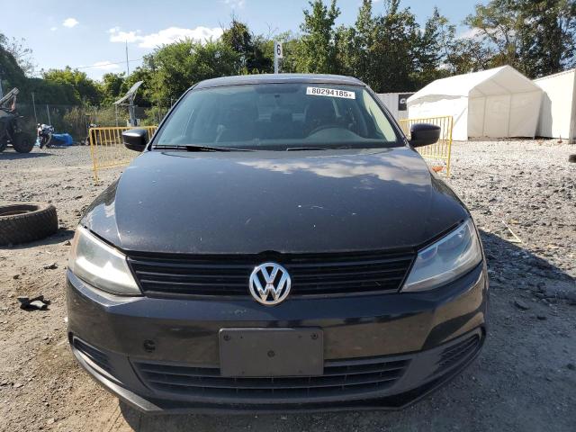 3VW2K7AJ9EM334595 - 2014 VOLKSWAGEN JETTA BASE BLACK photo 5