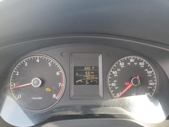 3VW2K7AJ9EM334595 - 2014 VOLKSWAGEN JETTA BASE BLACK photo 9