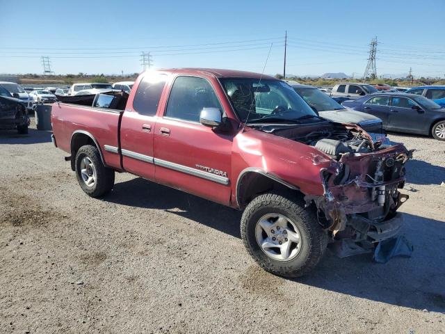 5TBBT4415YS090712 - 2000 TOYOTA TUNDRA ACCESS CAB RED photo 4