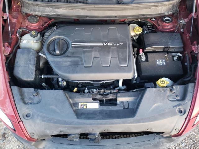 1C4PJMBS9HW531711 - 2017 JEEP CHEROKEE TRAILHAWK MAROON photo 12