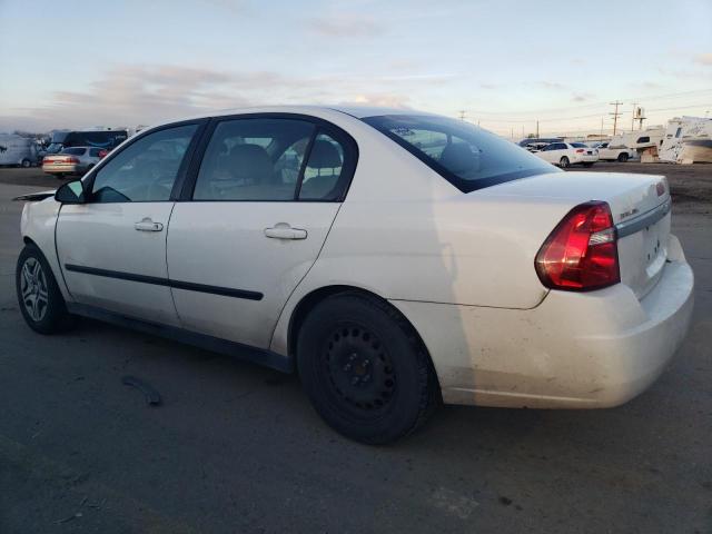 1G1ZS52865F320566 - 2005 CHEVROLET MALIBU WHITE photo 2