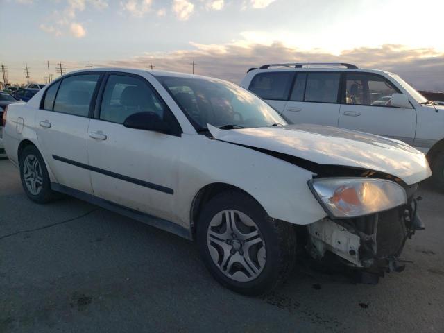 1G1ZS52865F320566 - 2005 CHEVROLET MALIBU WHITE photo 4