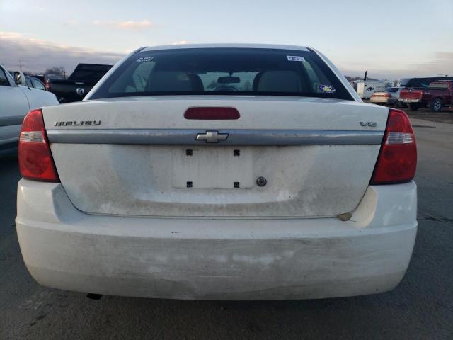 1G1ZS52865F320566 - 2005 CHEVROLET MALIBU WHITE photo 6