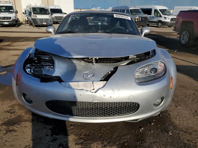 JM1NC25F360110233 - 2006 MAZDA MX-5 MIATA SILVER photo 5