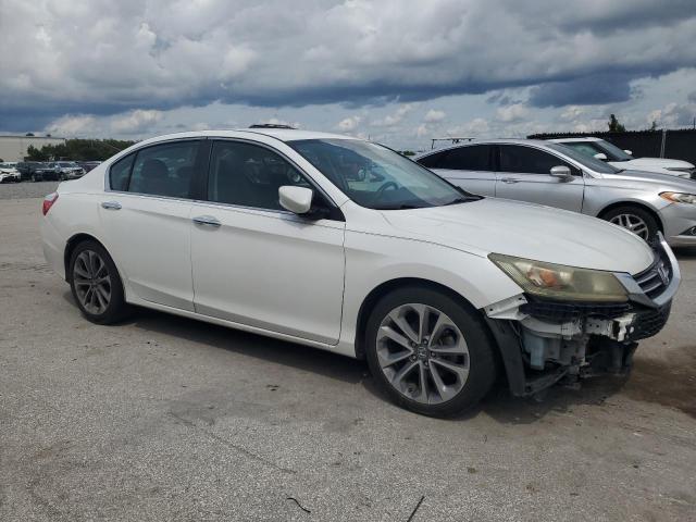 1HGCR2F54EA141156 - 2014 HONDA ACCORD SPORT 白色 照片 4