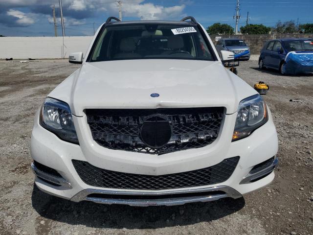WDCGG5HB5DF966337 - 2013 MERCEDES-BENZ GLK 350 WHITE photo 5