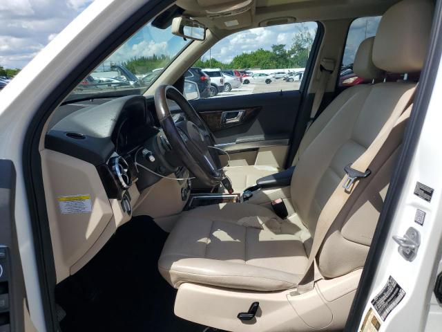 WDCGG5HB5DF966337 - 2013 MERCEDES-BENZ GLK 350 WHITE photo 7