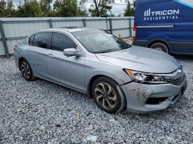 1HGCR2F89HA177973 - 2017 HONDA ACCORD EXL 银色 照片 4