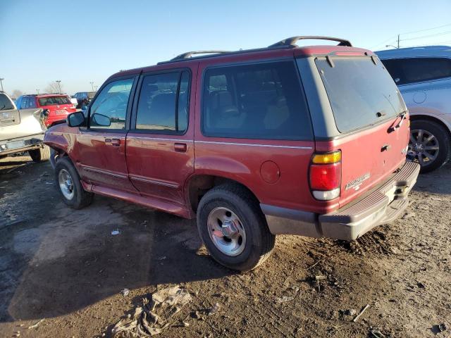 1FMDU34E9VUD20510 - 1997 FORD EXPLORER RED photo 2