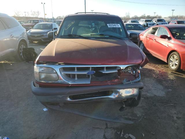 1FMDU34E9VUD20510 - 1997 FORD EXPLORER RED photo 5