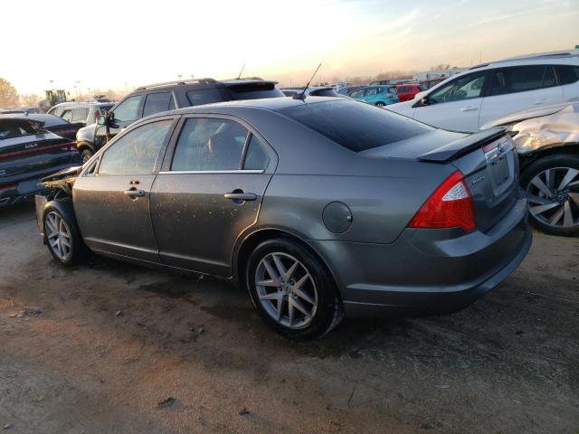 3FAHP0JA5AR277708 - 2010 FORD FUSION SEL GRAY photo 2