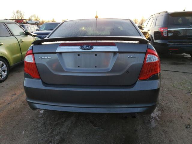 3FAHP0JA5AR277708 - 2010 FORD FUSION SEL GRAY photo 6