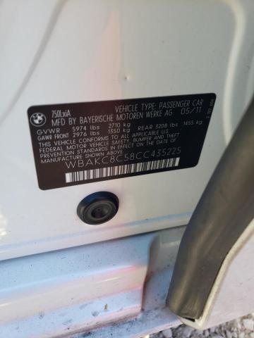 WBAKC8C58CC435225 - 2012 BMW ALPINA B7 LXI WHITE photo 12