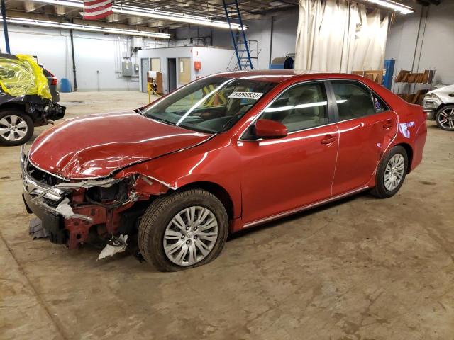 4T4BF1FKXCR164358 - 2012 TOYOTA CAMRY BASE RED photo 1