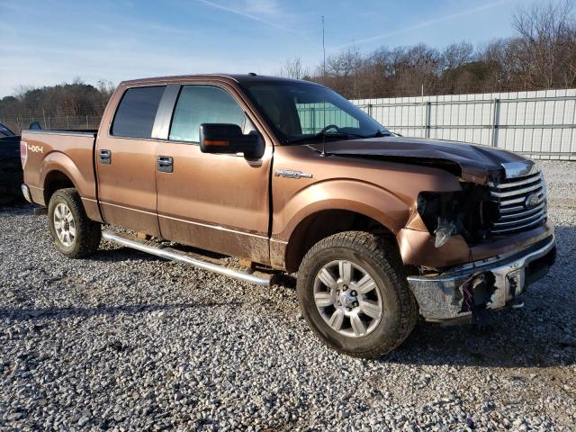 1FTFW1EF3BFB65438 - 2011 FORD F150 SUPERCREW BROWN photo 4