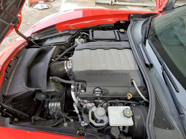 1G1YB2D77K5121736 - 2019 CHEVROLET CORVETTE STINGRAY 1LT RED photo 11