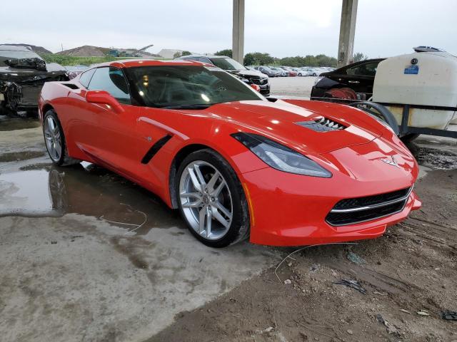 1G1YB2D77K5121736 - 2019 CHEVROLET CORVETTE STINGRAY 1LT RED photo 4