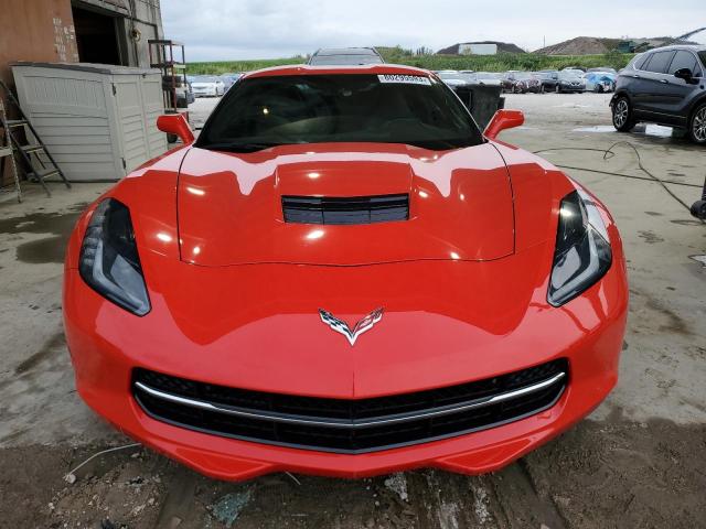 1G1YB2D77K5121736 - 2019 CHEVROLET CORVETTE STINGRAY 1LT RED photo 5